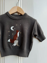 Load image into Gallery viewer, Knit Baby Jumper – Fox Embroidery | 100% Cotton