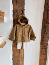 Load image into Gallery viewer, Corduroy Baby Hooded Jacket – Warm & Stylish Outerwear