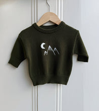Load image into Gallery viewer, Mountains Knit Baby Jumper – Soft, Cozy & Nature-Inspired