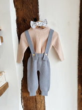 Load image into Gallery viewer, Knit Baby Trousers with Straps – Soft, Playful & Easy-to-Style