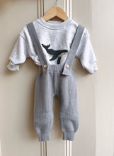Load image into Gallery viewer, Whale Oversize Baby Sweatshirt – Soft Cotton Comfort for Little Ones