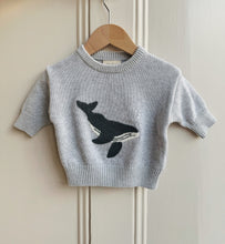 Load image into Gallery viewer, Whale Knit Baby Jumper – Soft, Cozy & Playful Design
