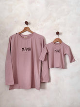 Load image into Gallery viewer, Pink Brushed Cotton Long Sleeve T-shirt – Mini Embroidery for Babies & Kids