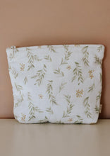 Load image into Gallery viewer, Quilted Muslin Pouch – Small Organizer Bag