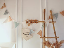 Load image into Gallery viewer, Natural Cotton Bunting – Neutral Nursery & Party Decor
