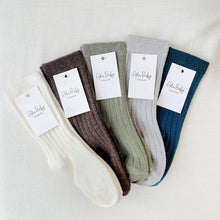 Load image into Gallery viewer, Ribbed Baby Socks – Soft, Breathable Cotton Comfort