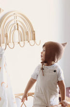 Load image into Gallery viewer, Knitted Pixie Baby Hat – Seed Stitch