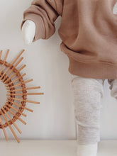 Load image into Gallery viewer, Brown Oversized Baby Sweatshirt – Soft, Cozy & Everyday Essential