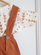 Load image into Gallery viewer, Baby Shorts with Braces – Organic Cotton Summer Shorts for Babies