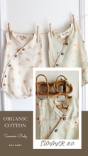Load image into Gallery viewer, Organic Cotton Baby Romper – Lightweight, Soft & Playful Designs