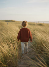 Load image into Gallery viewer, Chunky Knit Baby Jumper – Rust
