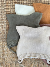 Load image into Gallery viewer, Kitten Baby Hat – Cotton Blend Beanie with Cat Ear Shape
