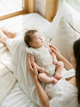 Load image into Gallery viewer, Sea Shell Muslin Romper
