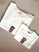 Load image into Gallery viewer, Highland Cow Long Sleeve Kids T-shirt
