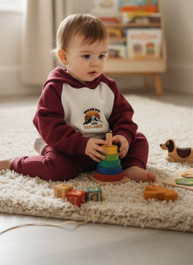 Dream Big Explorer Baby Hoodie 6–12m to 5–6y