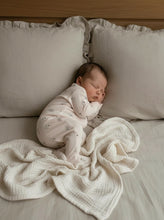Load image into Gallery viewer, Olive Zip-Up Organic Baby Onesie
