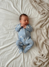 Load image into Gallery viewer, Blue Bird Organic Sleepsuit

