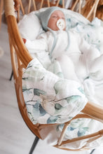 Load image into Gallery viewer, Organic Muslin Swaddle Eucalyptus

